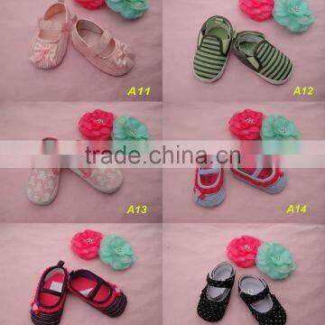 2016 Newborn Baby Cotton &lace Caucal Shoes Baby Walker Chevron for Spring and Autumn photo-6