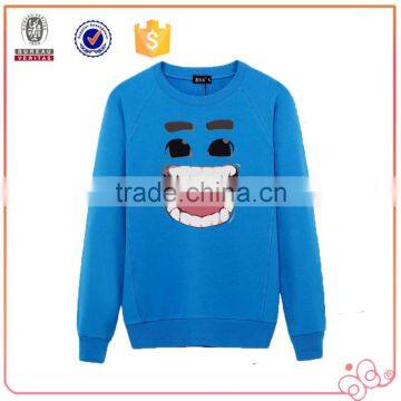 Hot Sale New Design Wholesale Casual Men Sweatshirt Custom Bulk Hoodies Cartoon Smile