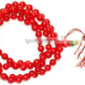 CORAL MALA ROSARY