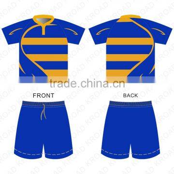 Sublimated Custom Mens Blank Wholesale Rugby Shirts photo-2