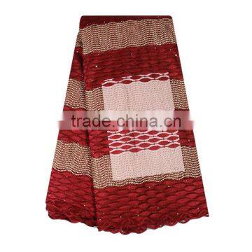 Wholesale 2017 New Gold Yellow French Lace Fabric For Wedding photo-3