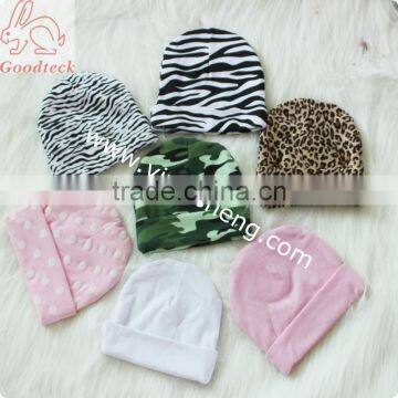 Wholesale hot sale Cotton baby hat, cotton baby caps print fabric hat