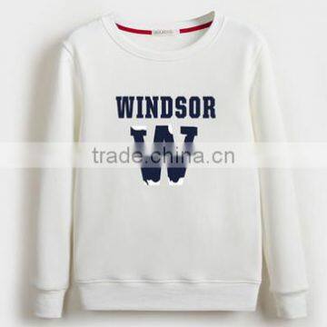 Customized Design Crewneck Pullover Fleece TC65/35 Cheaper Hoodies/sweatshirt photo-3