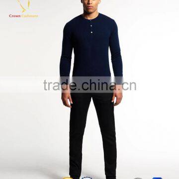 Mens Royal 100% Cashmere Pullover Knitwear photo-2
