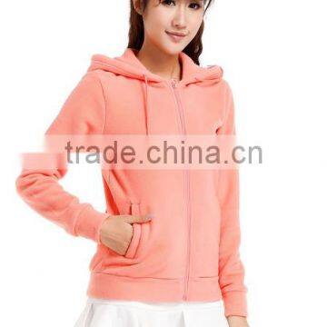 Shallow Peachblossom Comfortable Contracted Long-sleeved Jacket photo-4