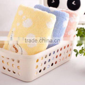 Wholesale Home Textile 100% Bamboo Fiber Kids Face Towels photo-2