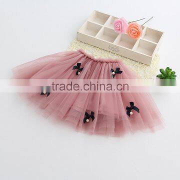 S16738A Girls Children Tulle Skirt Chiffon Short Skirt For Girls photo-4