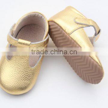 Popular Anti-skid Handmade Soft Leather Baby Shoes photo-2
