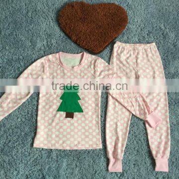 Wholesale Childrens Clothing Store Boya Girl Boutique Clothing Sleepwear Winter Christmas Pajamas Girl Baby Clothes Sets photo-4