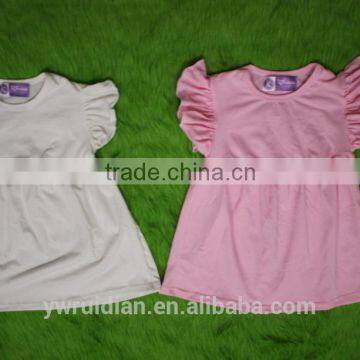 Baby Girl T Shirts Manufacturers in China 45 Numbers Colors Leggings Pearl Ruffle Shirts Tunic photo-5