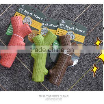 Tpr Pet Toy Duo Meng Tree Twigs Solid Teeth Toy for Puppy photo-4