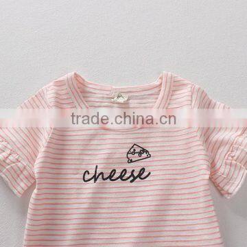 Wholesale Summer Cotton Priting Kids Girl Short Sleeve t Shirts photo-5