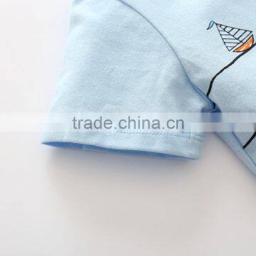 Stylish Summer Boys T Shirt 100% Cotton Printed T-shirt photo-4