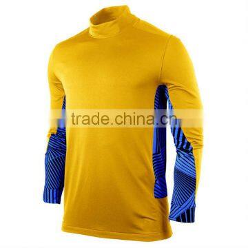 Goalkeepers Football Shirt - Yellow/Blue/Black