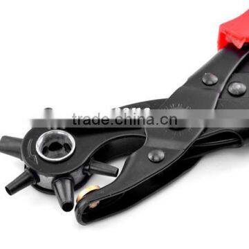 Jewelry Tools Red Hand Pliers Leather Belt Hole Punches photo-3