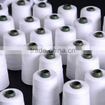 bleached white 18s/2 poly cotton sewing thread