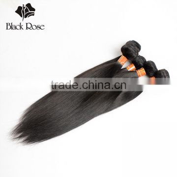 Black Rose Factory Direct Wholesale 18 Inches Peruvian Straigt Hair Weave