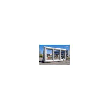 6mL x 3.6m W with 6m x 4m Banner Weave String Structure Advertising Inflatables