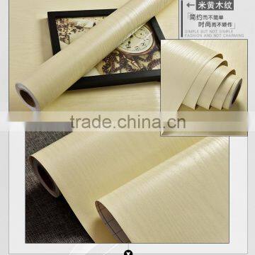 Modern PVC Wooden Design Interior Wall Decoration Paper photo-5