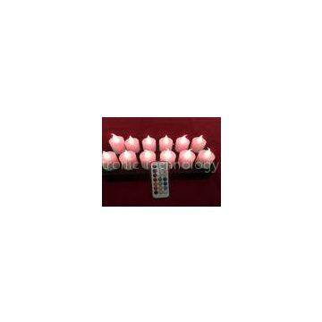 Home Decor Flameless LED candles with remote , Color Changing LED candle