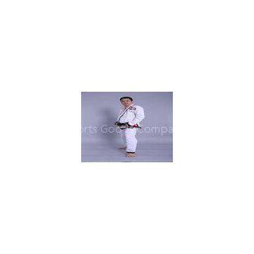 White Classic BJJ Kimono Brazilian Jiu Jitsu Gi With Traditional Cut