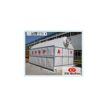DZL Packaged Chain Grate Boiler in Paper Making Factory photo-2