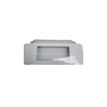 Foldable PVC Window Cardboard Box For Gift, Toys, Electronics, Cosmetics