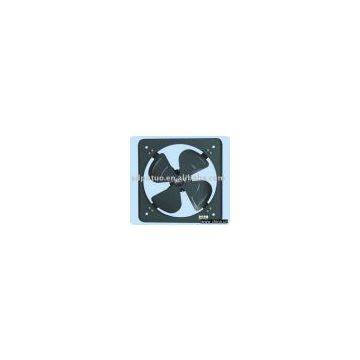 Axial rectangular industrial exhaust fan