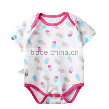 100% Plain Cotton Blank Designer Newborn Baby Clothes TB011