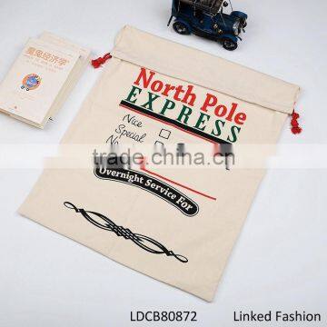 Christmas Fashion Style Gift Personalized Sack Bags for Christmas 2017 photo-2