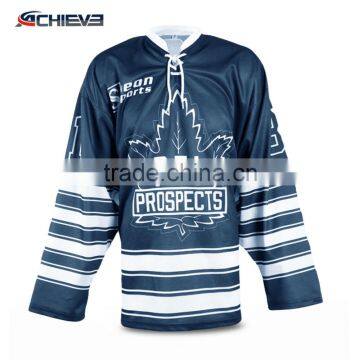 wholesale blank hockey uniform colorful custom hockey jersey