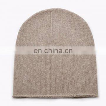 manufacturer fashionable unisex 100%cashmere beanie hats