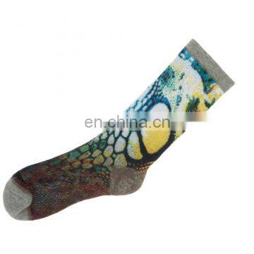 newest dye sublimated printing socks