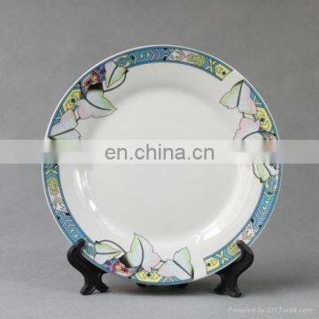 Round Hotel Porcelain Dishes/white Plate