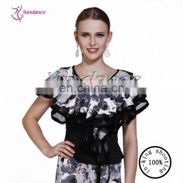 AB021 China new style fashion girls chinese dance top