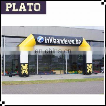 quality inflatable sponsor arch invlaanderen entrance gate