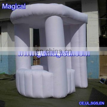 Inflatable stand selling bar tents/ outdoor beach mini selling bar