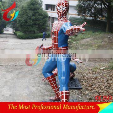 Life Size Spiderman Statue Fiberglass Sculpture photo-4