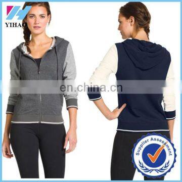 Trade assurance Yihao women sportswear Women's Full Zip Hoodie