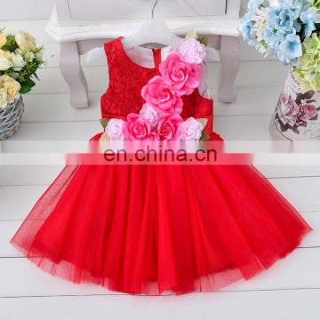 Red Roses Party Dress