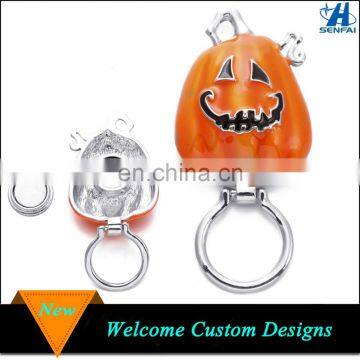 Halloween Pumpkin Eyeglass Holders Accessory, Promotional Magnetic Alloy Eyeglass Hoder Pin