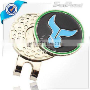 Magnetic Golf Hat Clip with Ball Marker