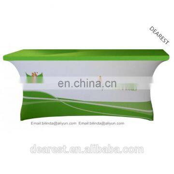 spandex Rectangular strecnch Table cover table cloth white cocktail table spandex covers