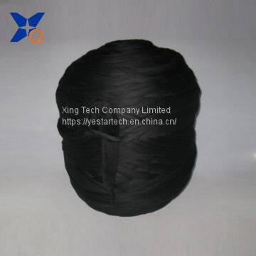 Black Carbon Inside Conductive Polyester/nylon Based TOPS Sliver 3D*76mm for Wool Spinning Woolen Overcoat-XTAA020 photo-4