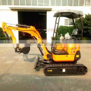 2.0 Ton CE Certificate Walking Crawler Cheap Excavators For Sale