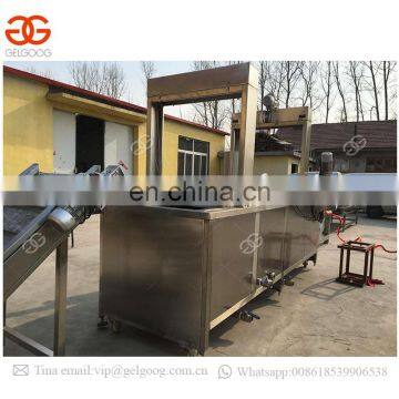 Continuous Fryers Automatically Frying Potato Chips Machine For Sale photo-6