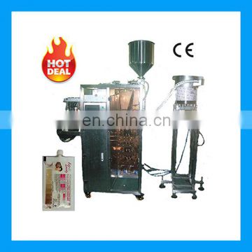 hot automatic spout pouch packing machine, spout pouch packaging machine