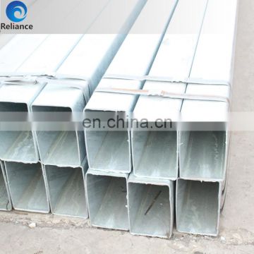 Galvanized rectangular steel section box for construction material