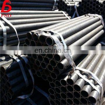 China products Black iron ms welded round shape iron tube 24"