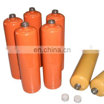 Mini welding propane gas bottle mapp gas cylinder EN12205